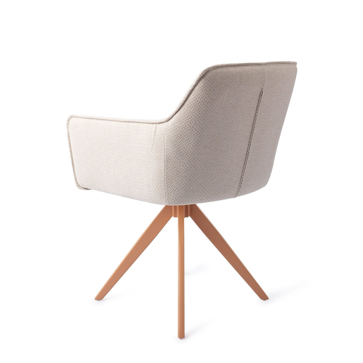 Hofu Dining Chair Enoki Turn Peach