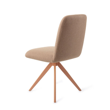 Taiwa Dining Chair Whisper Wheat Turn Peach