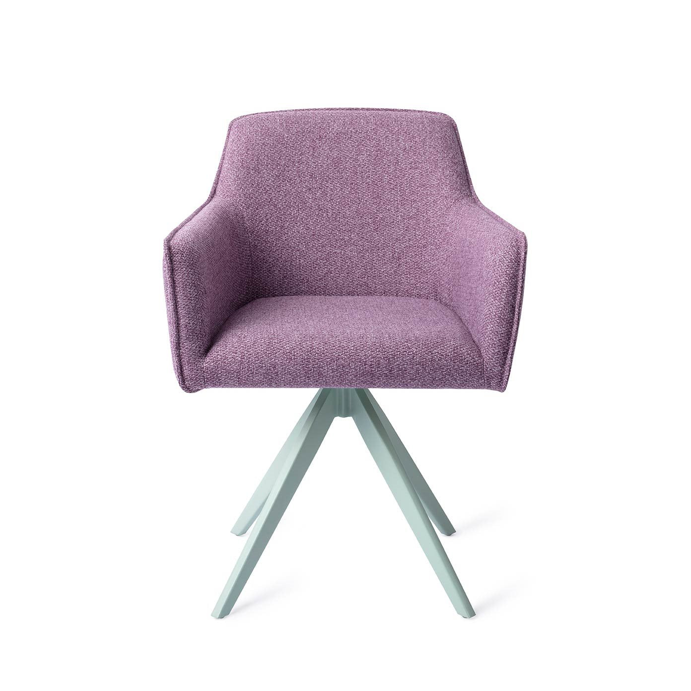 Hofu Dining Chair Violet Daisy Turn Mint