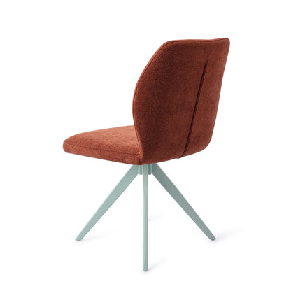 Ikata Dining Chair Cosy Copper Turn Mint