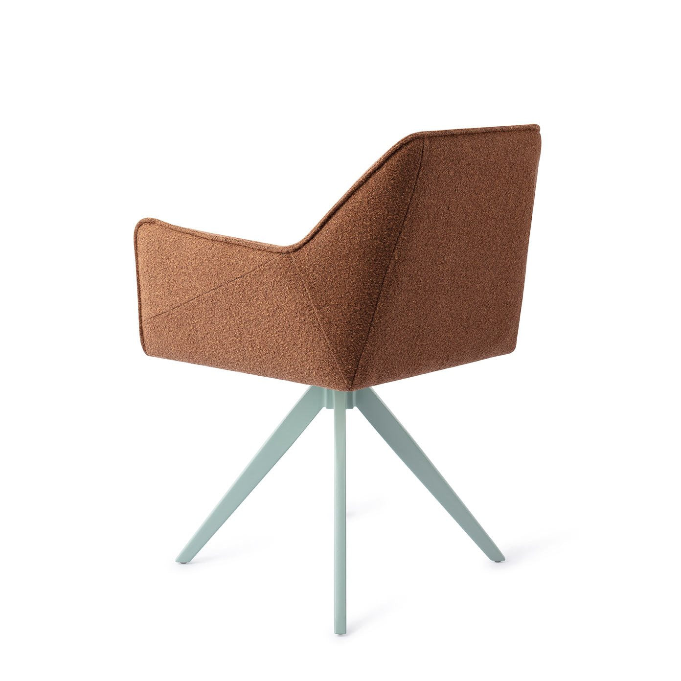 Tome Dining Chair Cinnamon Bun Turn Mint