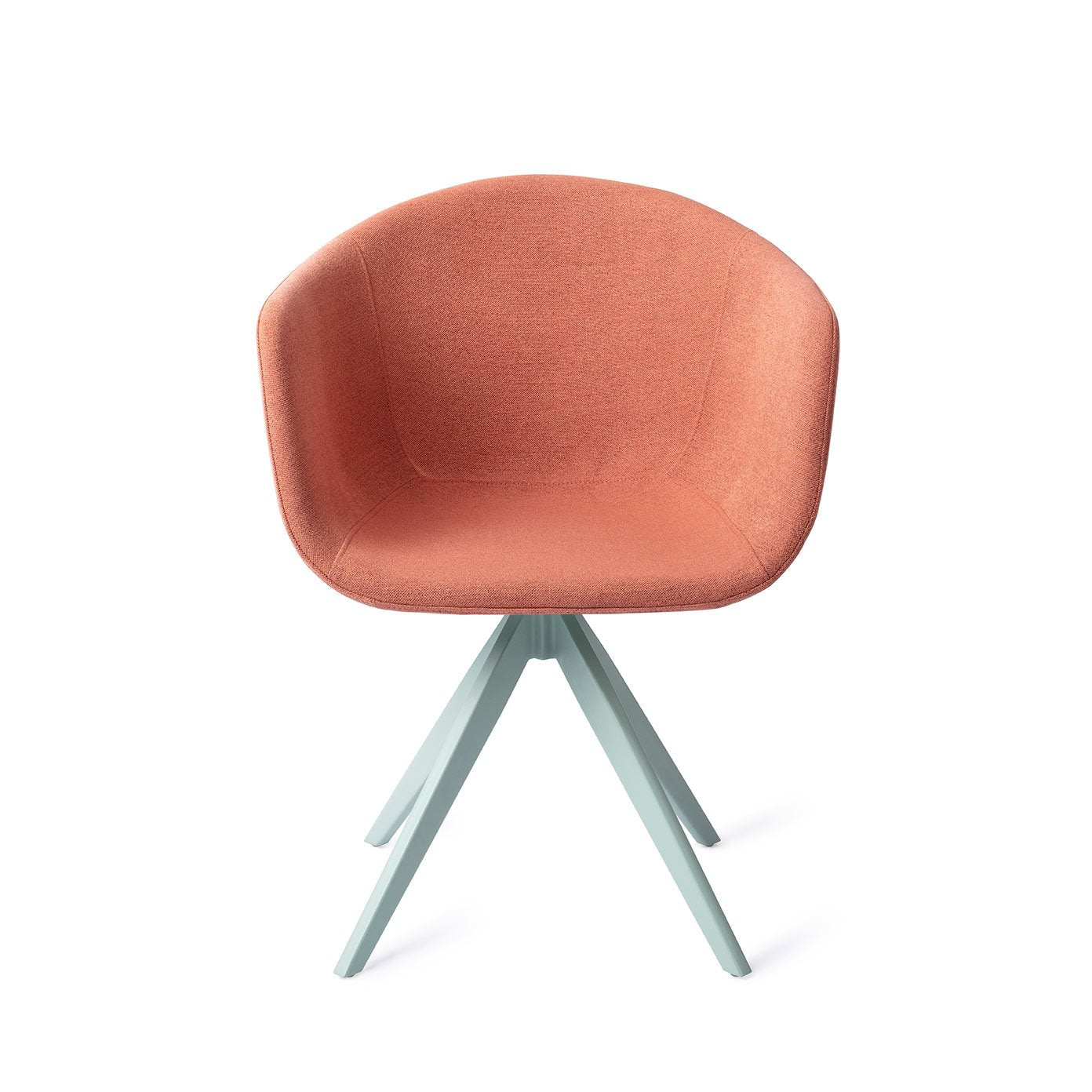 Yuni Dining Chair Coral Crush Turn Mint