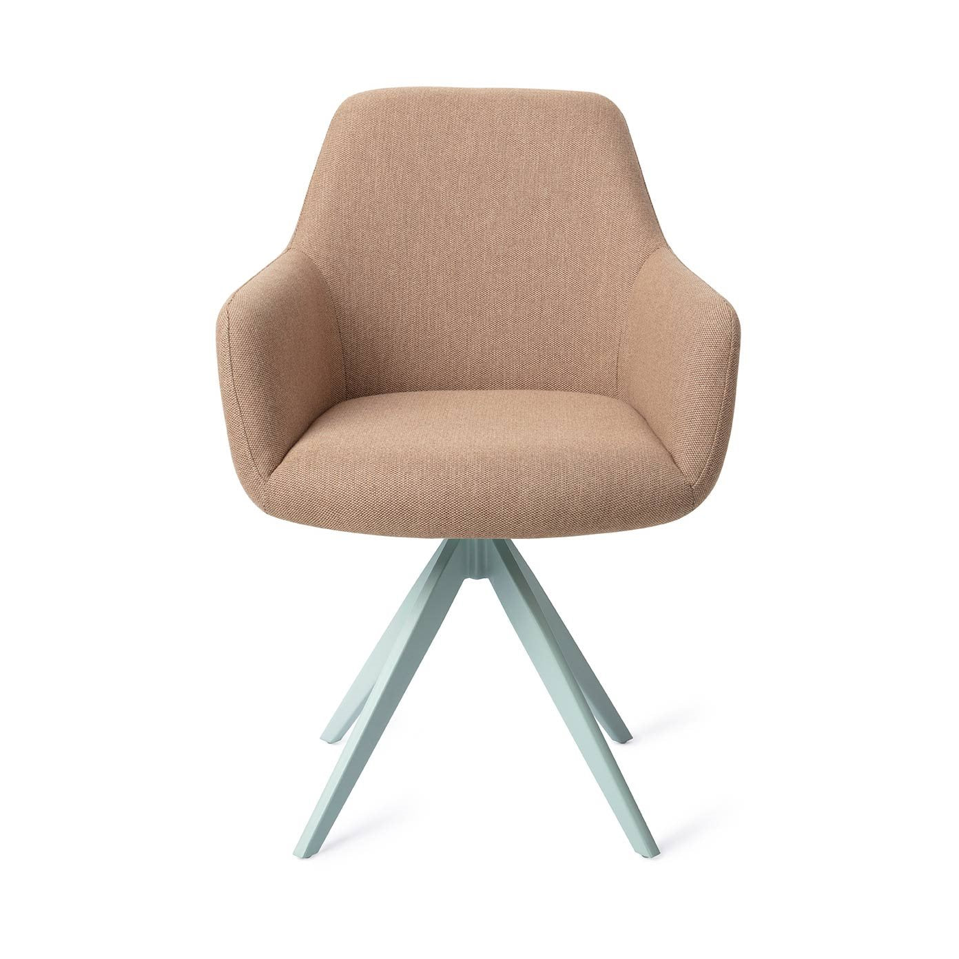 Hiroo Dining Chair Whisper Wheat Turn Mint