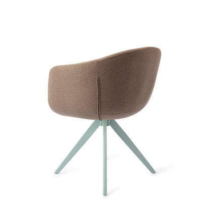 Yuni Dining Chair Mochachacha Turn Mint