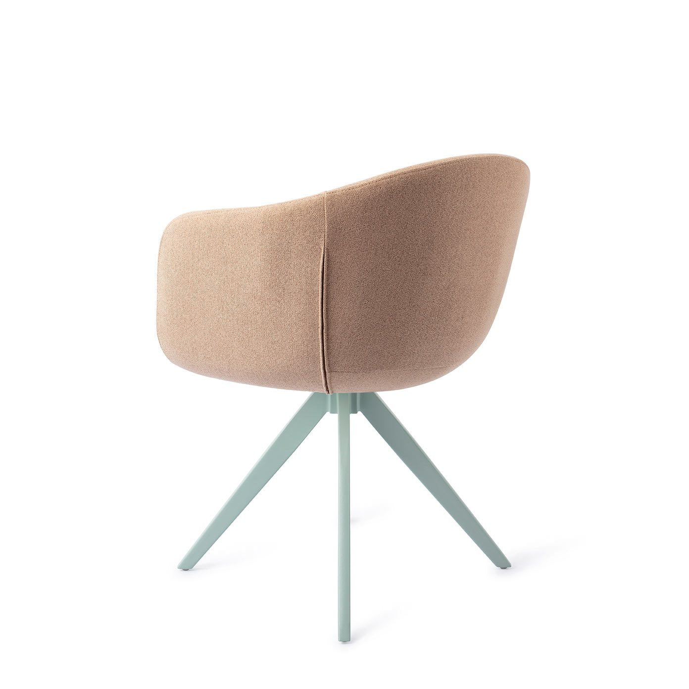 Yuni Dining Chair Barely Blush Turn Mint