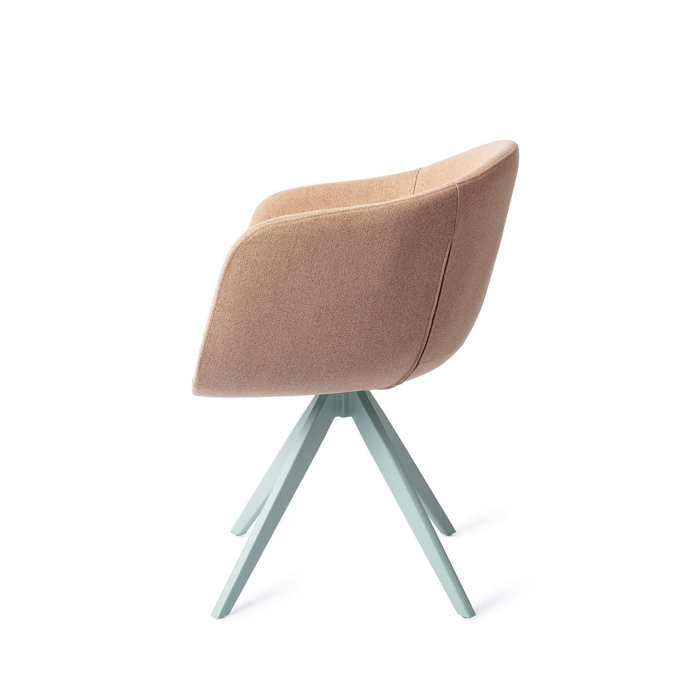 Yuni Dining Chair Barely Blush Turn Mint