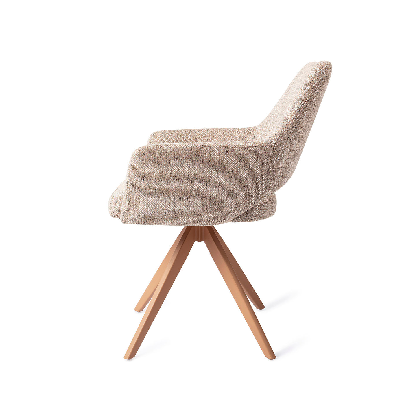 Yanai Dining Chair Biscuit Beach Turn Peach