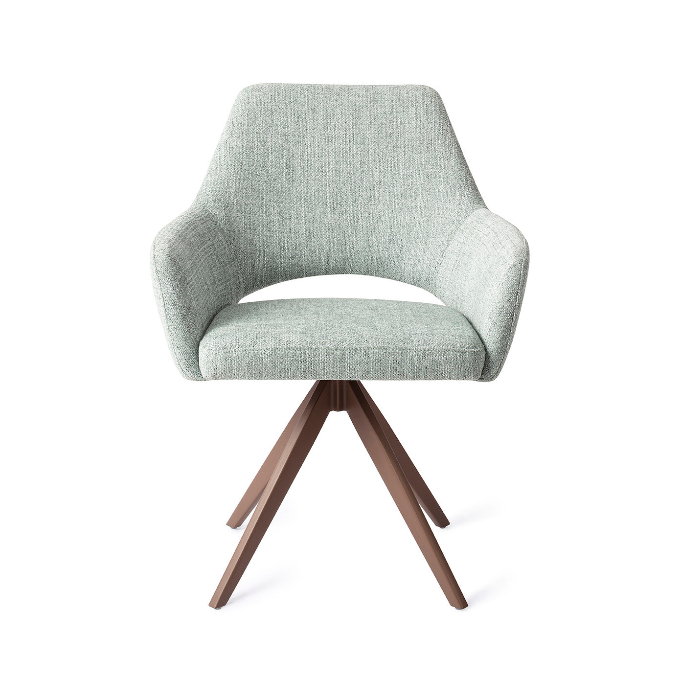 Yanai Dining Chair Soft Sage Turn Brown