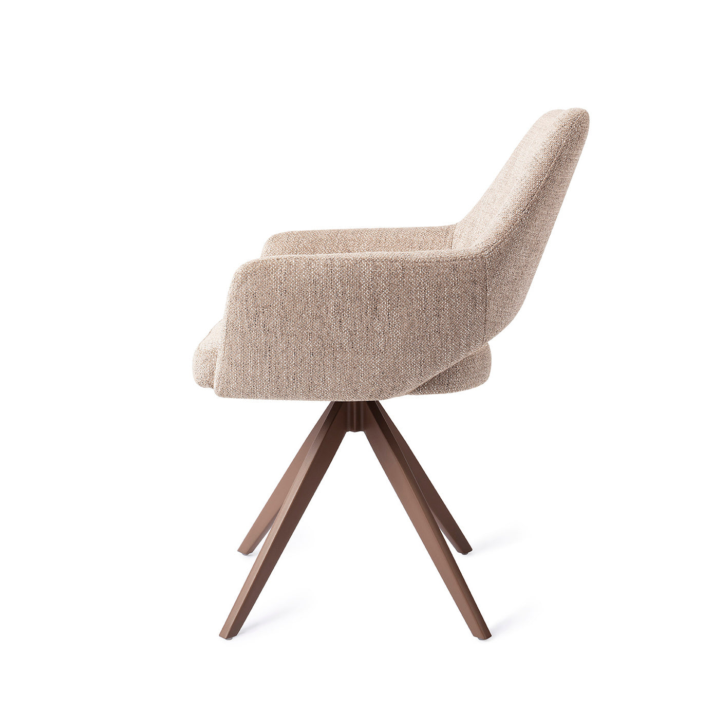 Yanai Dining Chair Biscuit Beach Turn Brown