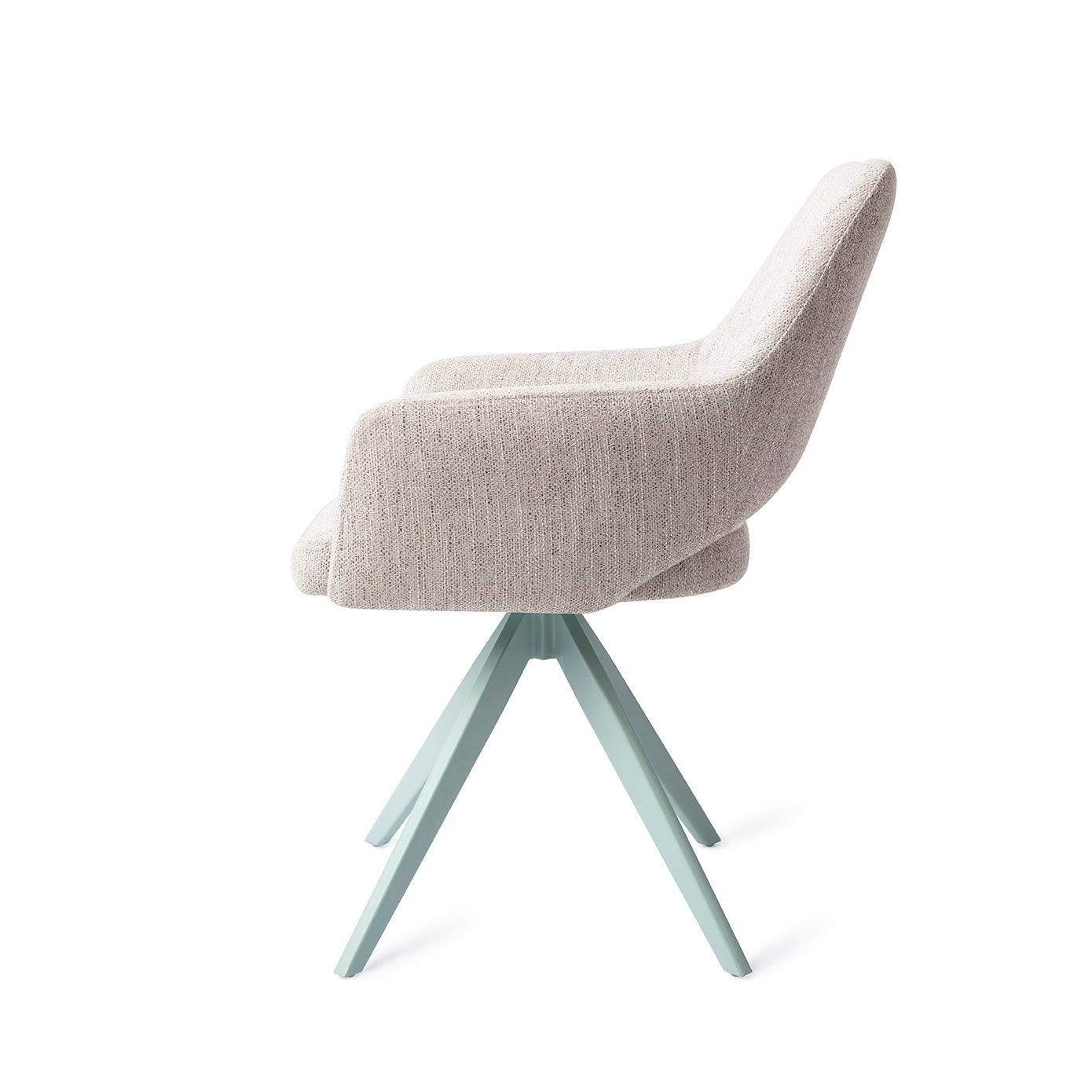 Yanai Dining Chair Pigeon Turn Mint