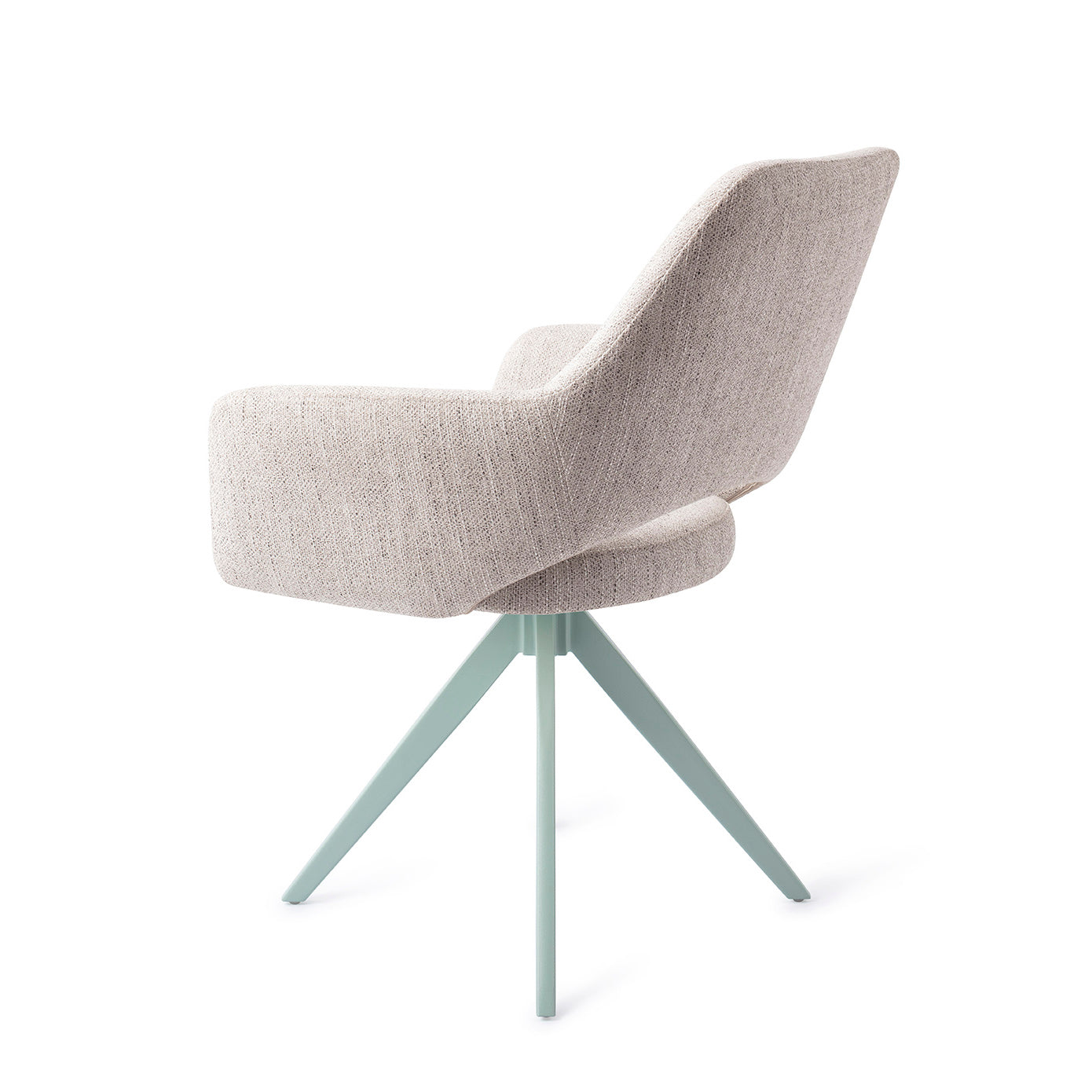 Yanai Dining Chair Pigeon Turn Mint