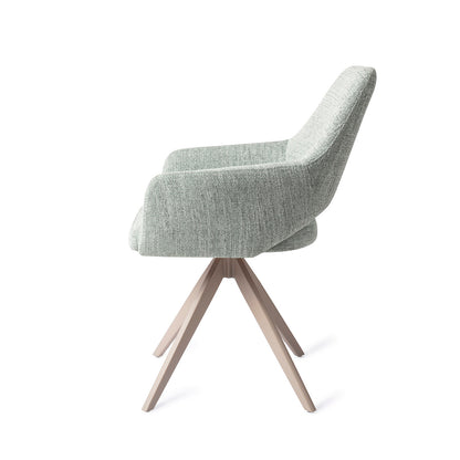 Yanai Dining Chair Soft Sage Turn Beige