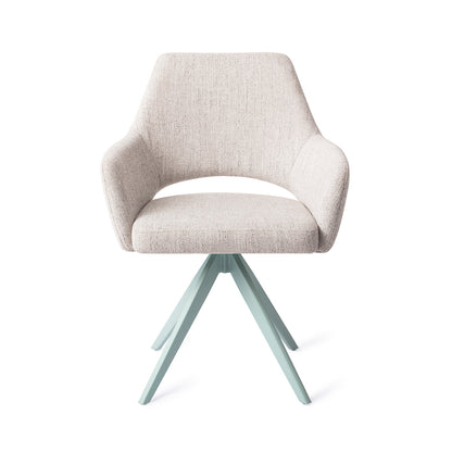 Yanai Dining Chair Pigeon Turn Mint