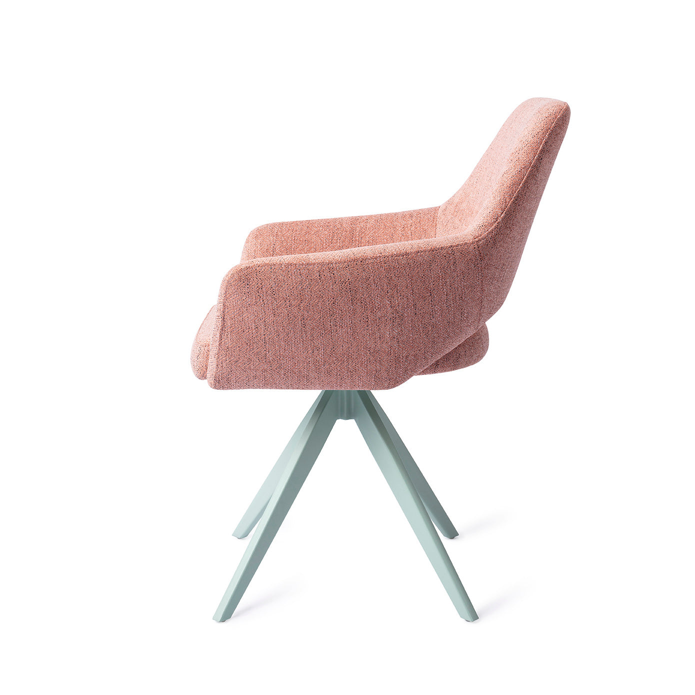 Yanai Dining Chair Pink Punch Turn Mint