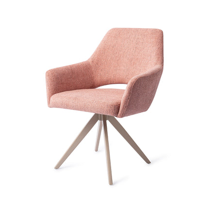 Yanai Dining Chair Pink Punch Turn Beige