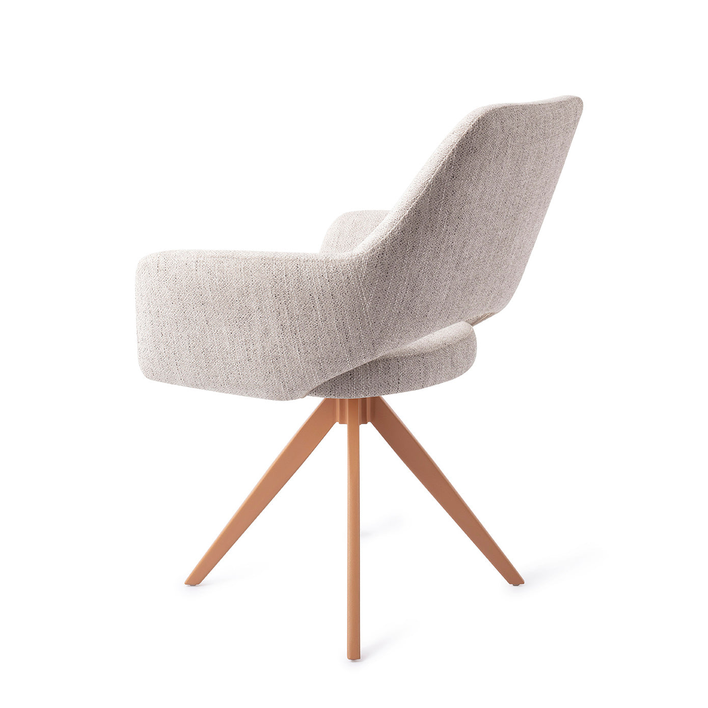 Yanai Dining Chair Pigeon Turn Peach