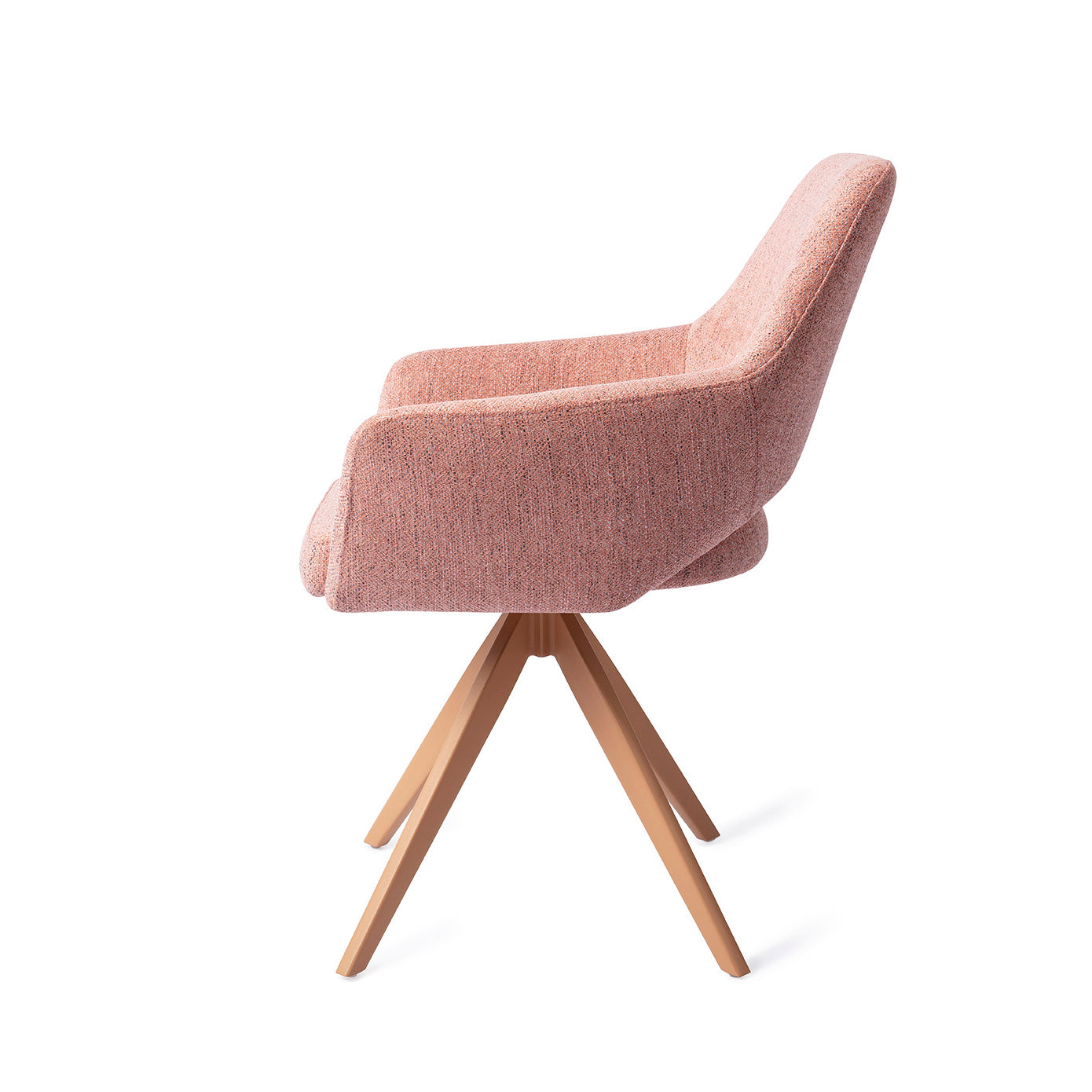 Yanai Dining Chair Pink Punch Turn Peach