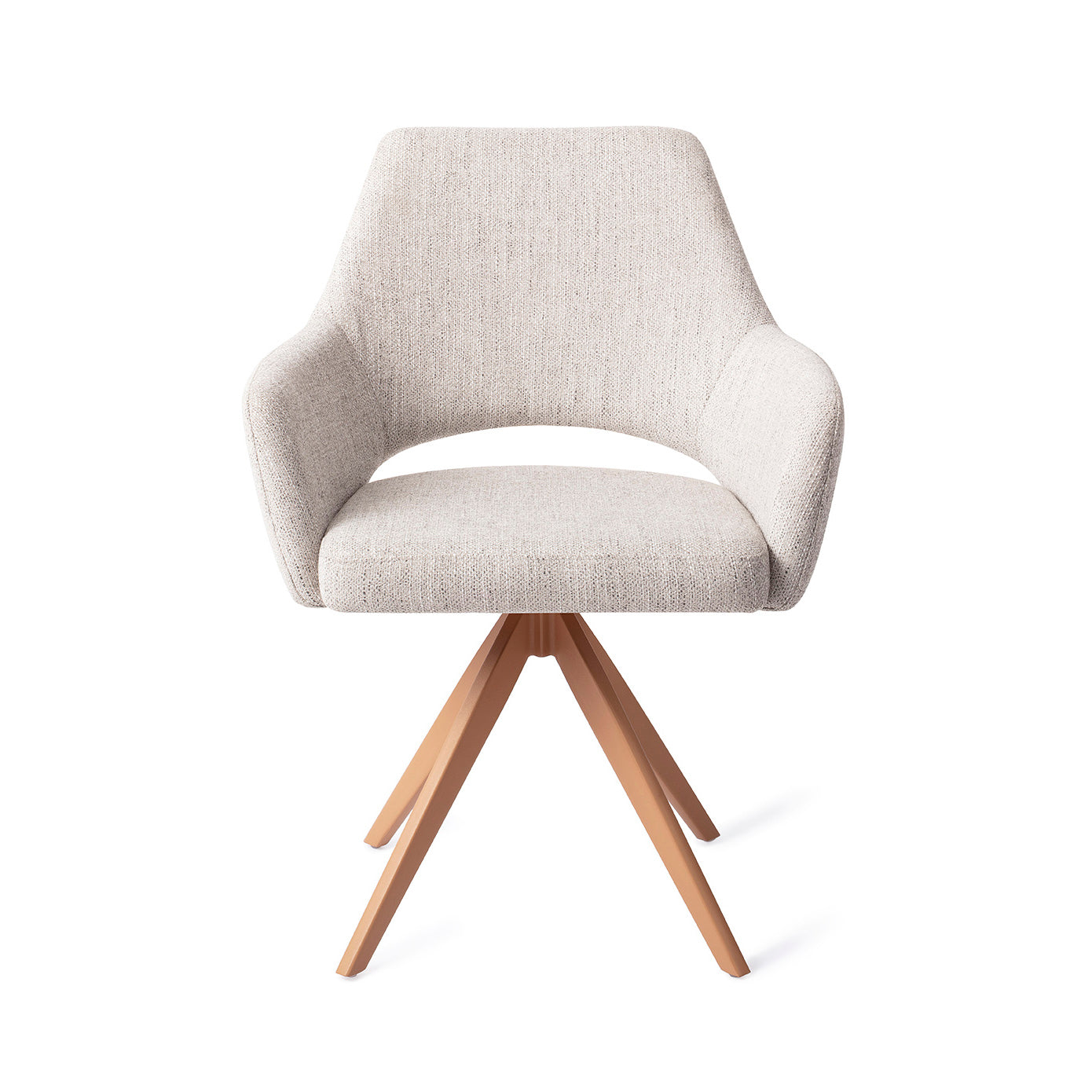 Yanai Dining Chair Pigeon Turn Peach