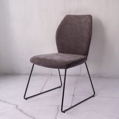 Ikata Dining Chair Almost Black Slide Black