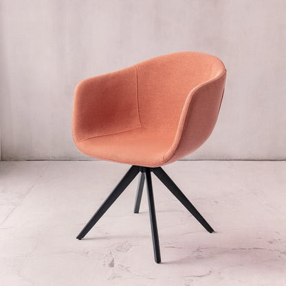 Yuni Dining Chair Coral Crush Turn Black