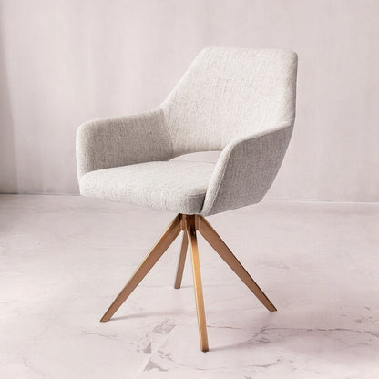 Yanai Dining Chair Pigeon Turn Rose