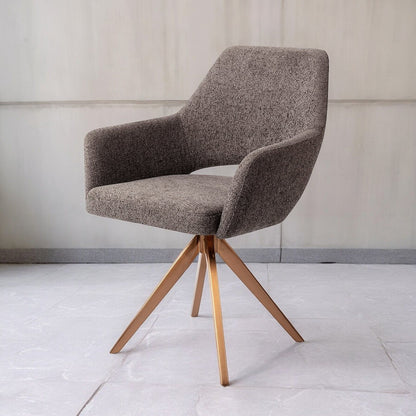 Yanai Dining Chair Amazing Grey Turn Rose