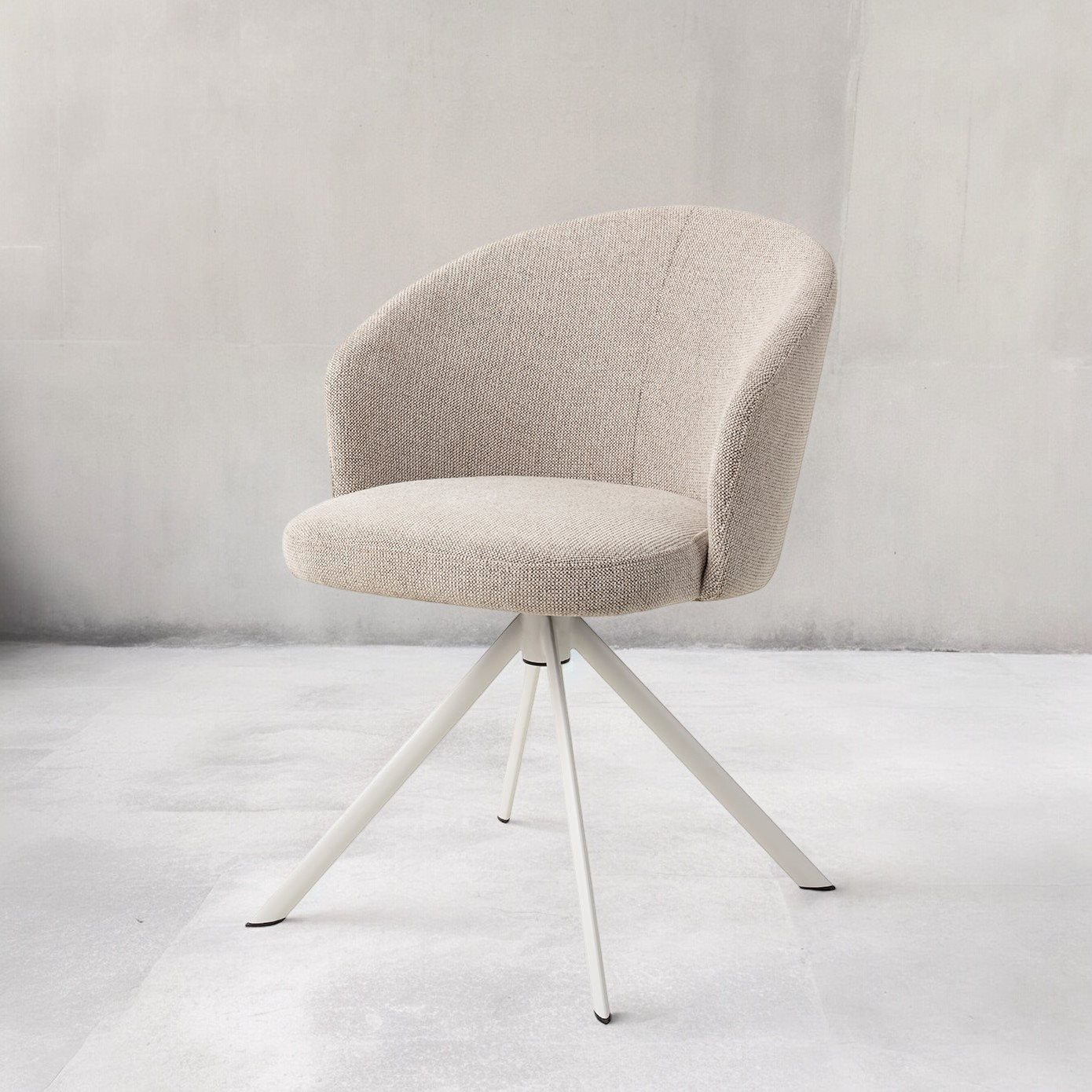 Niimi Dining Chair Pure Pale Revolve White