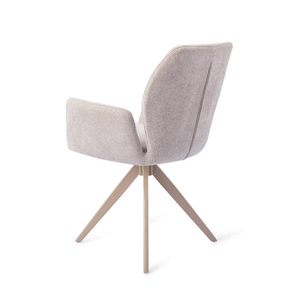 Misaki Dining Chair Pretty Plaster Turn Beige