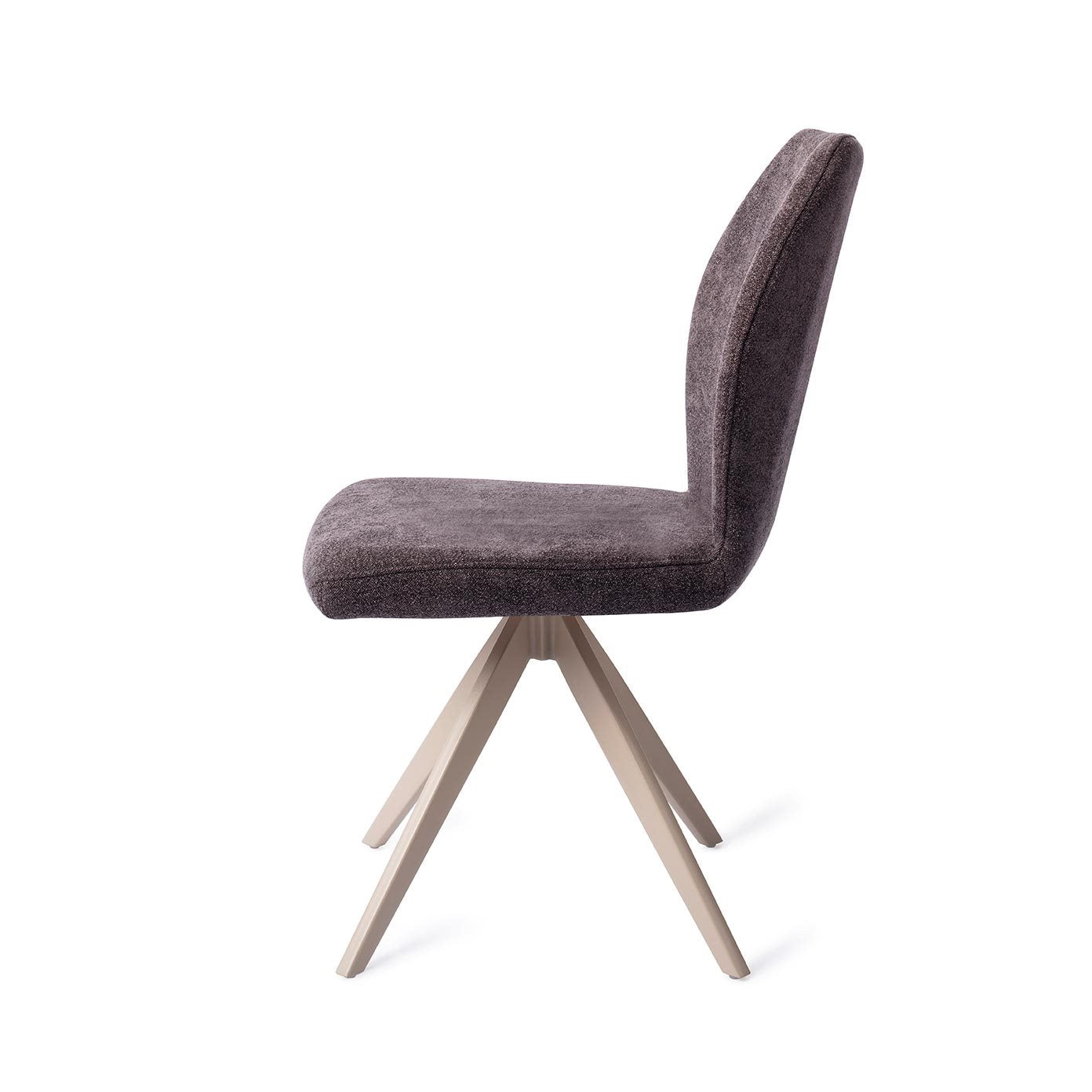 Ikata Dining Chair Almost Black Turn Beige