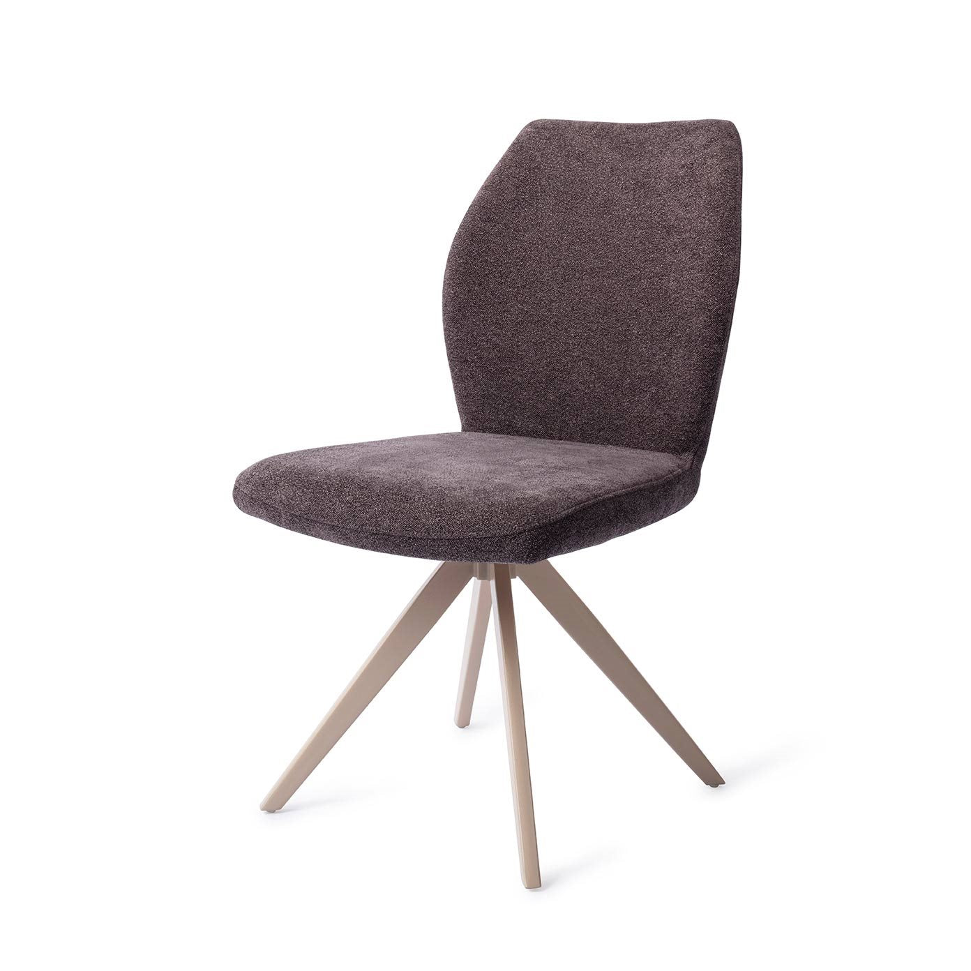 Ikata Dining Chair Almost Black Turn Beige