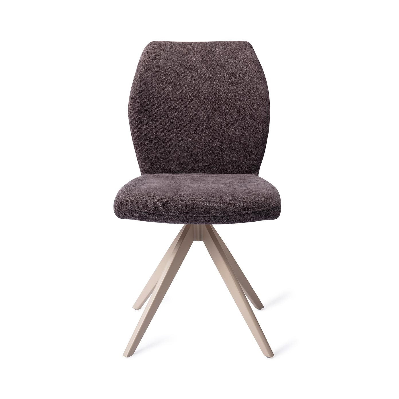 Ikata Dining Chair Almost Black Turn Beige