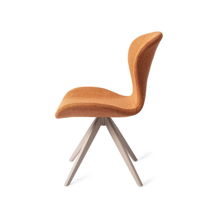 Moji Dining Chair Flax And Hay Turn Beige