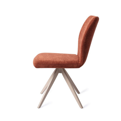 Ikata Dining Chair Cosy Copper Turn Beige