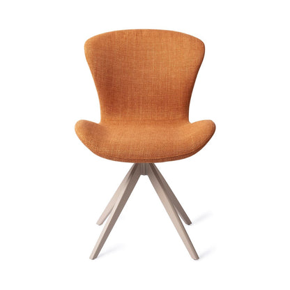 Moji Dining Chair Flax And Hay Turn Beige