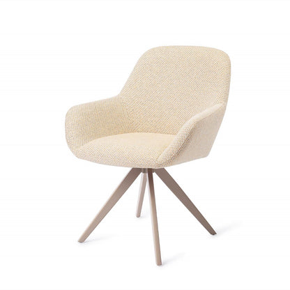 Kushi Dining Chair Trouty Tinge Turn Beige