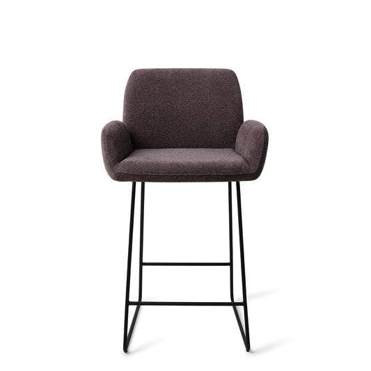 Misaki Bar Chair Almost Black Slide Counter (65 cm)