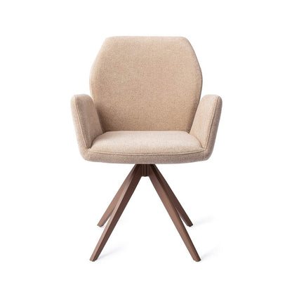 Misaki Dining Chair Funky Fudge Turn Brown