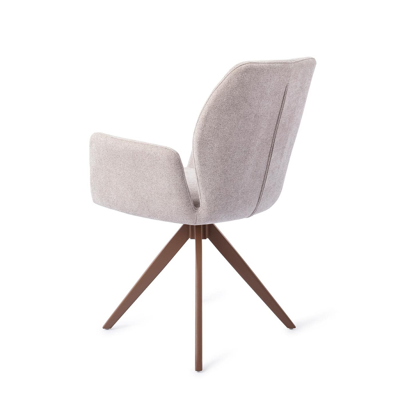 Misaki Dining Chair Pretty Plaster Turn Brown