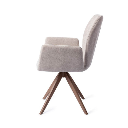 Misaki Dining Chair Pretty Plaster Turn Brown