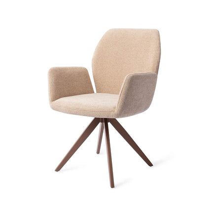 Misaki Dining Chair Funky Fudge Turn Brown