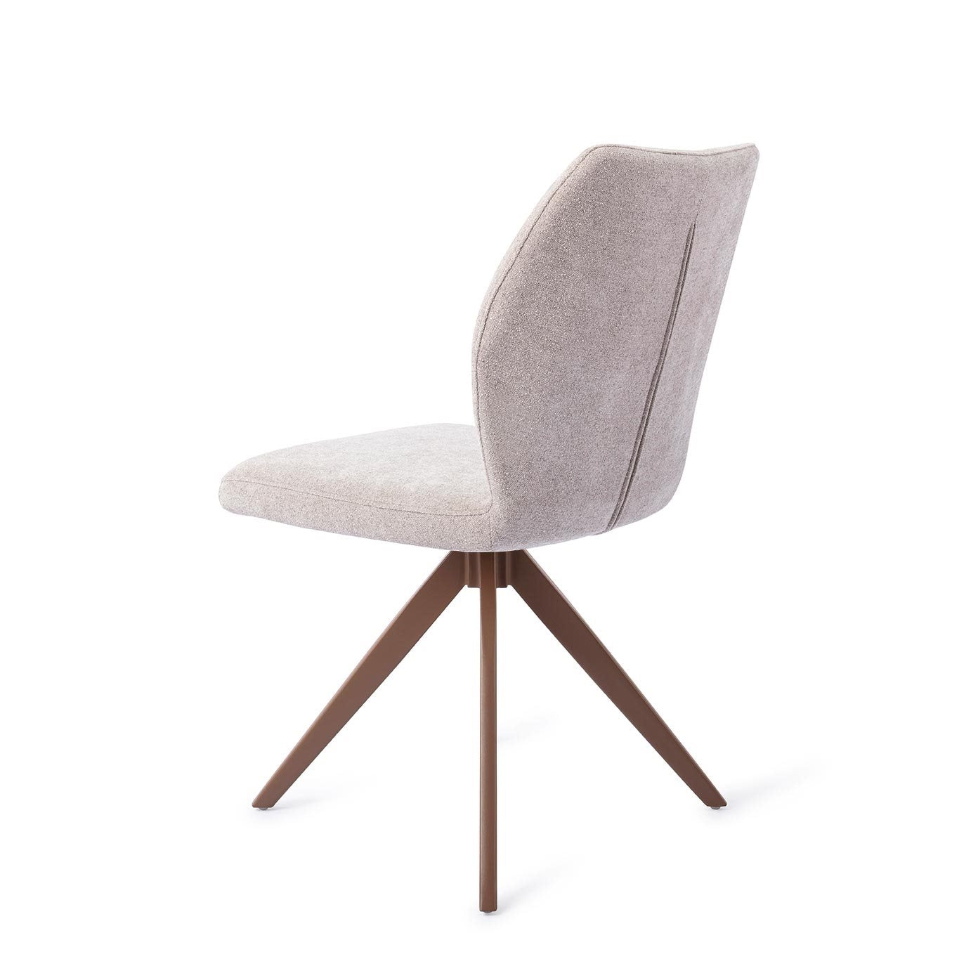 Ikata Dining Chair Pretty Plaster Turn Brown