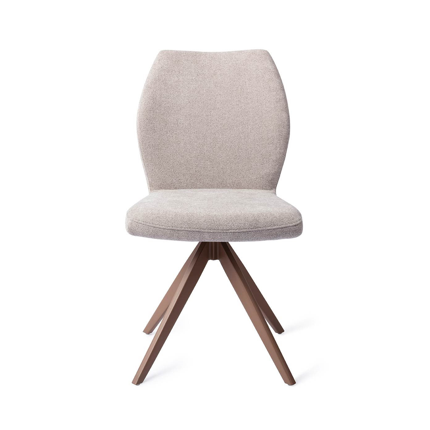 Ikata Dining Chair Pretty Plaster Turn Brown