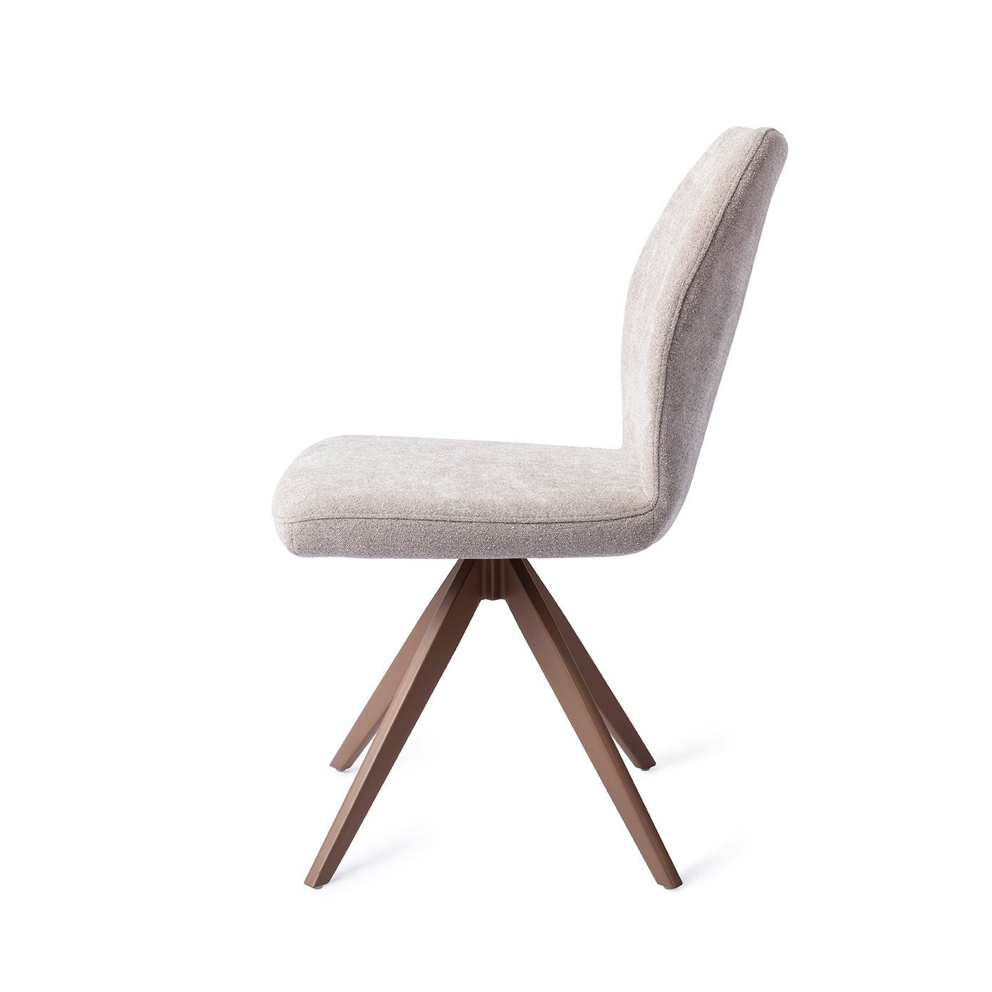 Ikata Dining Chair Pretty Plaster Turn Brown