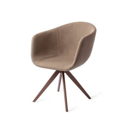 Yuni Dining Chair Mochachacha Turn Brown