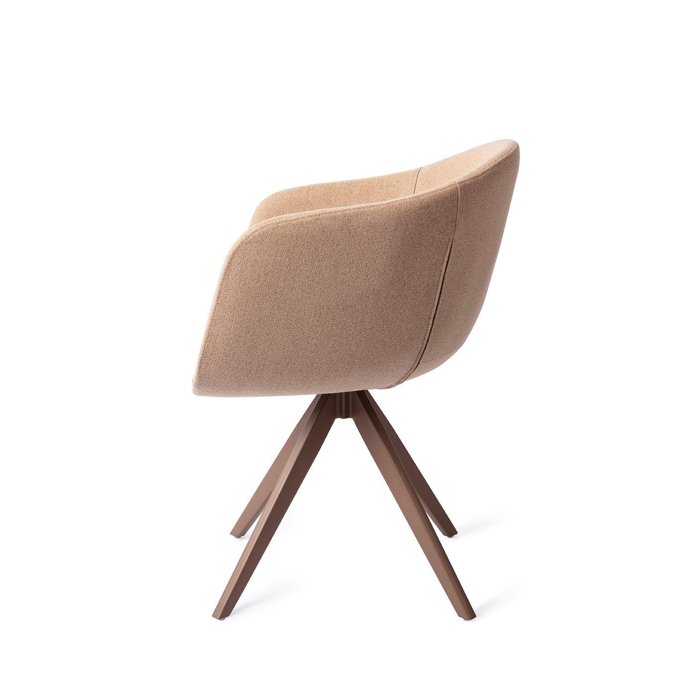 Yuni Dining Chair Barely Blush Turn Brown