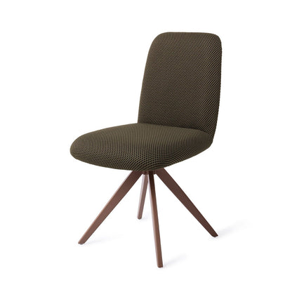 Taiwa Dining Chair Jungle Jewel Turn Brown