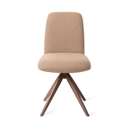 Taiwa Dining Chair Whisper Wheat Turn Brown