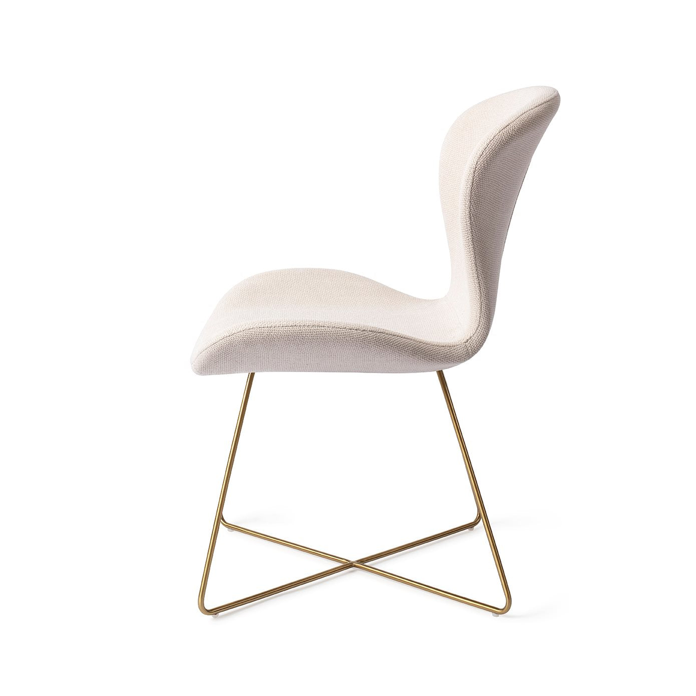 Moji Dining Chair Coconuts Cross Gold