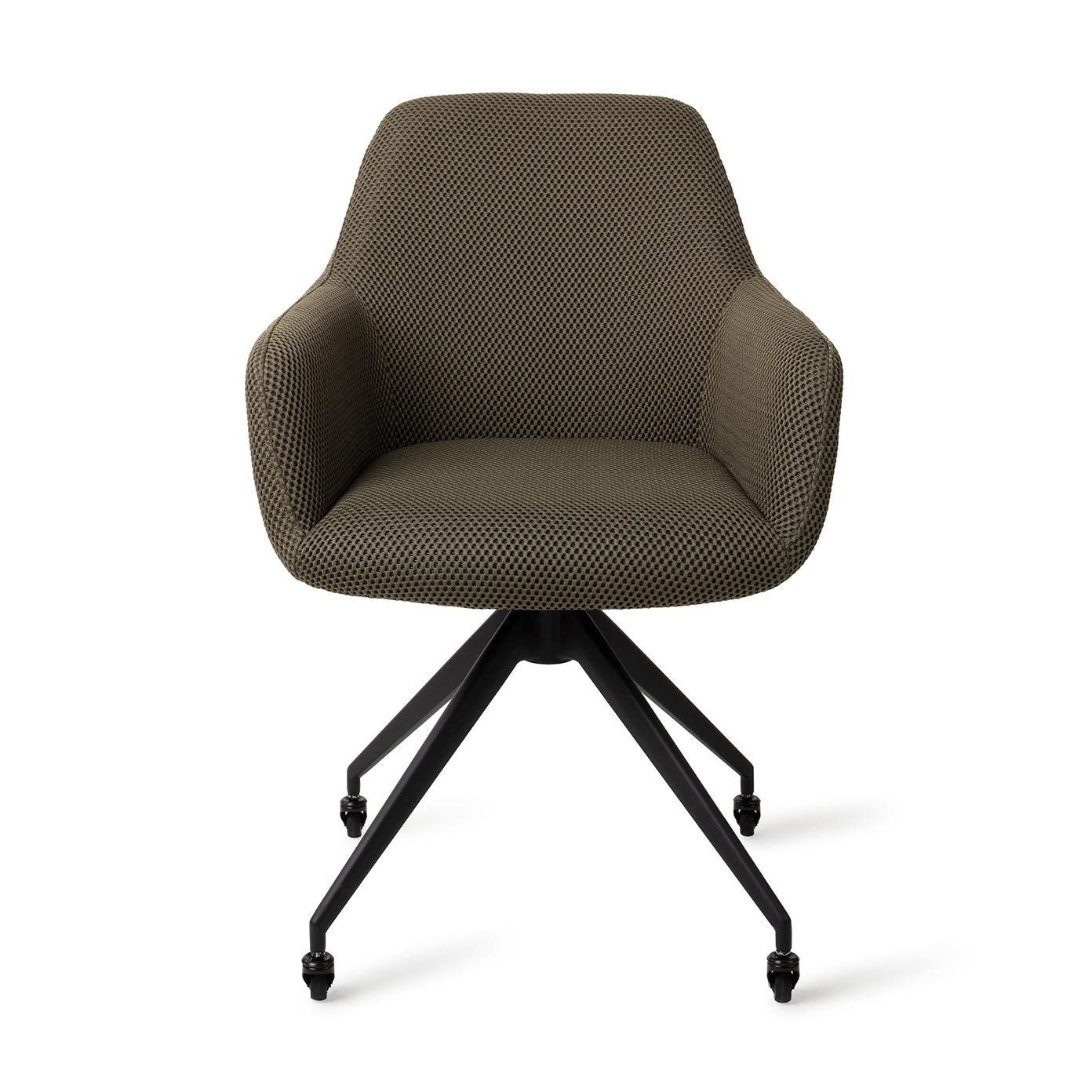 Hiroo Dining Chair Jungle Jewel Glide Black