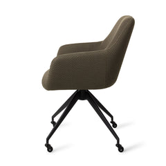 Hiroo Dining Chair Jungle Jewel Glide Black